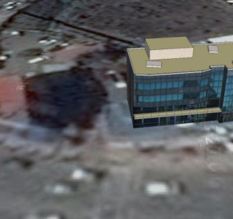 吉尔马建筑售楼处SU模型下载_sketchup草图大师SKP模型