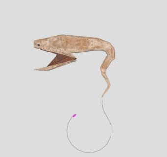 深海宽咽鱼SU模型下载_sketchup草图大师SKP模型