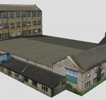 埃伯利磨坊古建筑SU模型下载_sketchup草图大师SKP模型