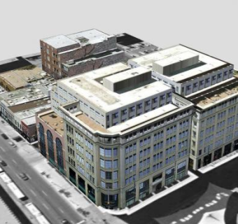 布雷克街售楼处SU模型下载_sketchup草图大师SKP模型