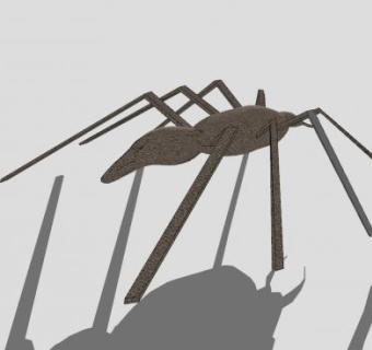 蛛形纲蜘蛛SU模型下载_sketchup草图大师SKP模型