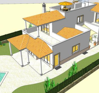 穆勒艾达住宅SU模型下载_sketchup草图大师SKP模型