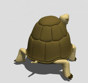 爬行纲乌龟SU模型下载_sketchup草图大师SKP模型