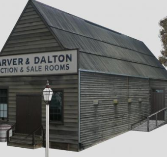 卡佛和道尔顿售楼处SU模型下载_sketchup草图大师SKP模型