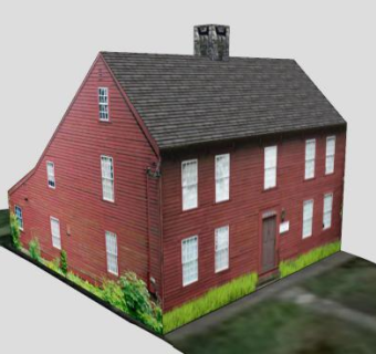 柯蒂斯房子SU模型下载_sketchup草图大师SKP模型