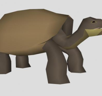 爬行纲加拉帕戈斯象龟SU模型下载_sketchup草图大师SKP模型