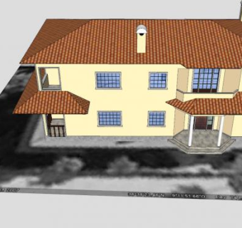 住房售楼处SU模型下载_sketchup草图大师SKP模型