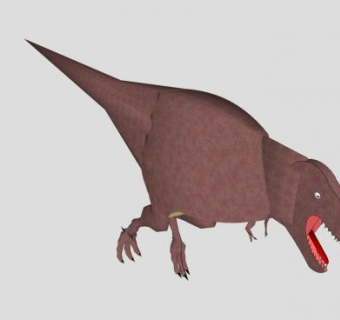 雷克斯霸王龙SU模型下载_sketchup草图大师SKP模型