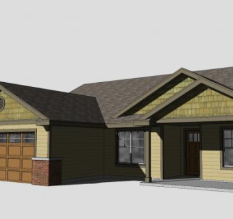 现代家居装修售楼处SU模型下载_sketchup草图大师SKP模型