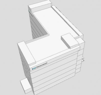 电子科技有限公司售楼处SU模型下载_sketchup草图大师SKP模型