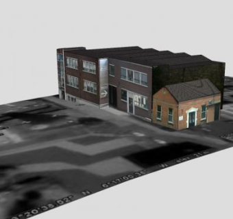 数字中心科技公司SU模型下载_sketchup草图大师SKP模型