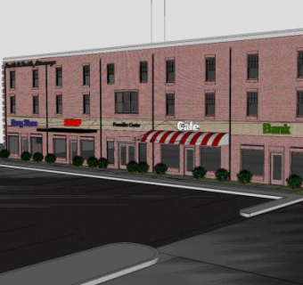 美国北卡罗来纳州SU模型下载_sketchup草图大师SKP模型