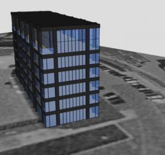 数字科技公司SU模型下载_sketchup草图大师SKP模型