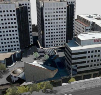 北电网络售楼处SU模型下载_sketchup草图大师SKP模型