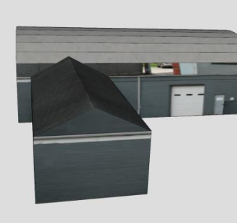 洛杉矶一家设计公司SU模型下载_sketchup草图大师SKP模型