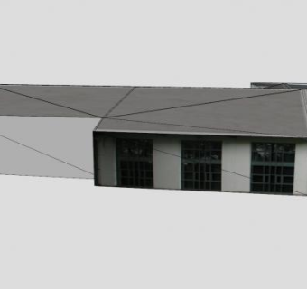商业创新中心楼房SU模型下载_sketchup草图大师SKP模型