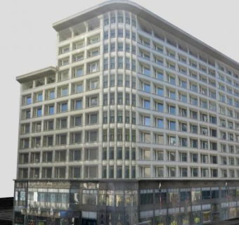 斯科特公司楼房SU模型下载_sketchup草图大师SKP模型