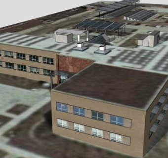芝加哥绿色技术中心SU模型下载_sketchup草图大师SKP模型