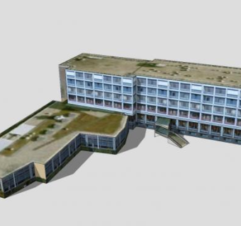 海牙酒店管理大学SU模型下载_sketchup草图大师SKP模型