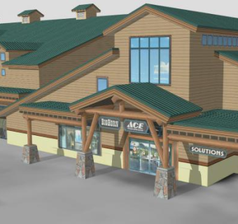 大角镇家庭改善中心SU模型下载_sketchup草图大师SKP模型