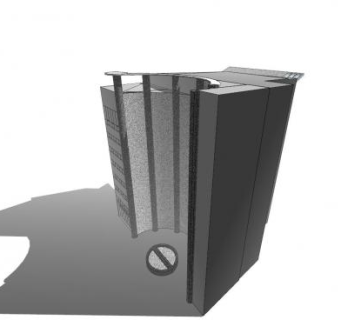 贝尔格莱德大楼SU模型下载_sketchup草图大师SKP模型