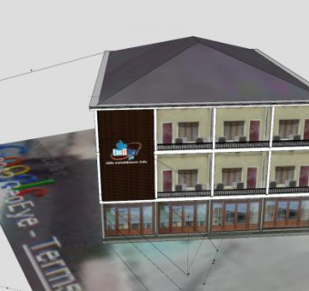 老挝信息技术开发有限公司SU模型下载_sketchup草图大师SKP模型
