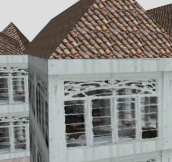 餐厅售楼处SU模型下载_sketchup草图大师SKP模型