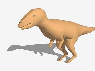 <em>爬行动物</em>恐龙SU模型下载_sketchup草图大师SKP模型