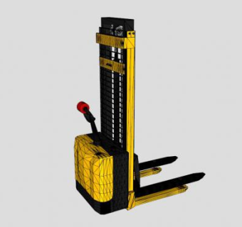 叉车堆垛托盘SU模型_su模型下载 草图大师模型_SKP模型