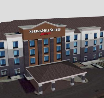 斯普林希尔套房万豪酒店SU模型下载_sketchup草图大师SKP模型