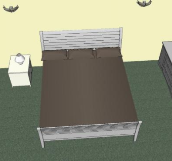 行政套房SU模型下载_sketchup草图大师SKP模型