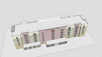 万豪酒店宾馆套房SU模型下载_sketchup草图大师SKP模型