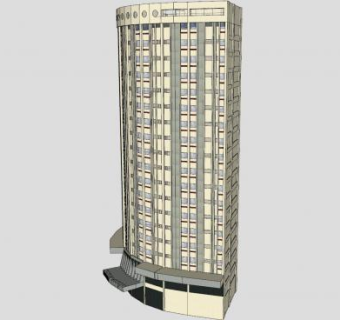 现代酒店套房SU模型下载_sketchup草图大师SKP模型