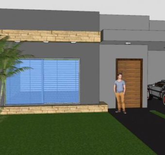 莫德罗建筑别墅SU模型下载_sketchup草图大师SKP模型