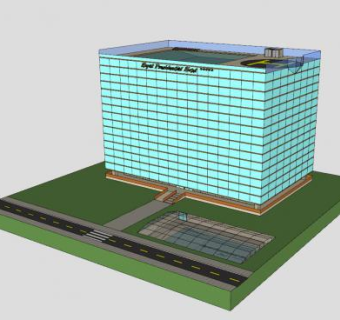 皇家饭店总统SU模型下载_sketchup草图大师SKP模型