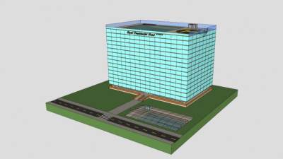 皇家饭店总统SU模型下载_sketchup草图大师SKP模型