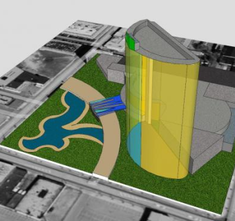 酒店外观建筑设计SU模型下载_sketchup草图大师SKP模型