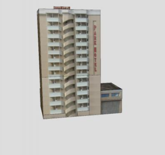 土耳其酒店SU模型下载_sketchup草图大师SKP模型
