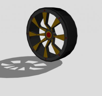 汽车轮胎的SU模型_su模型下载 草图大师模型_SKP模型