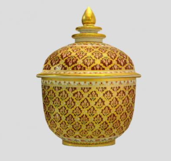 泰国本佳容陶制品SU模型下载_sketchup草图大师SKP模型