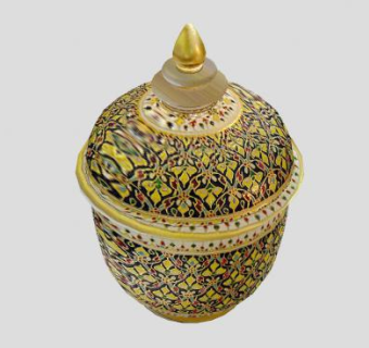 泰国陶制瓷器SU模型下载_sketchup草图大师SKP模型