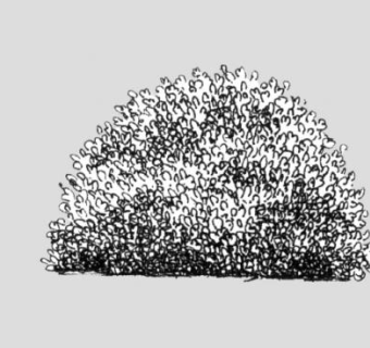 墨画景观灌木SU模型下载_sketchup草图大师SKP模型