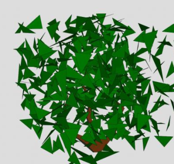 几何体树篱灌木SU模型下载_sketchup草图大师SKP模型