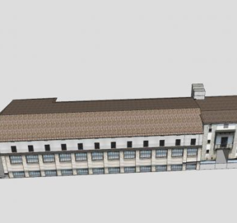 家戴尔宾馆套房SU模型下载_sketchup草图大师SKP模型
