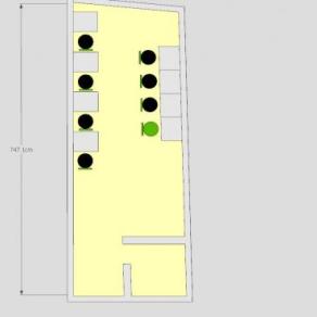 网络计划咖啡厅包间SU模型下载_sketchup草图大师SKP模型