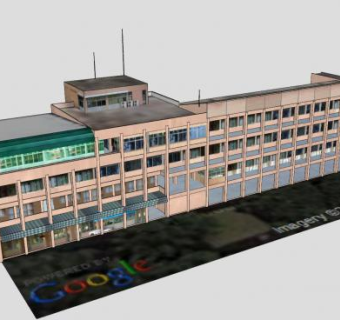 环境与资源学院研究SU模型下载_sketchup草图大师SKP模型