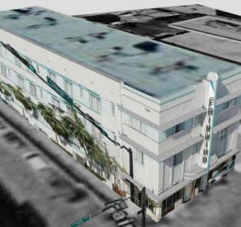 切斯特菲尔德酒店外观SU模型下载_sketchup草图大师SKP模型