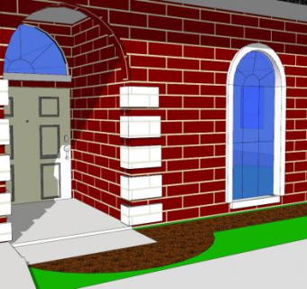 现代房子SU模型下载_sketchup草图大师SKP模型