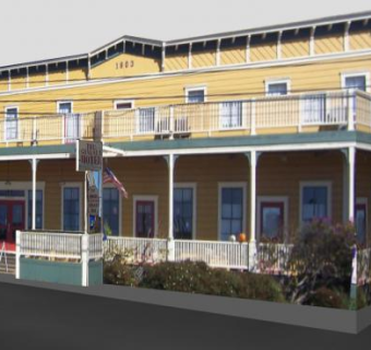 现代酒店SU模型下载_sketchup草图大师SKP模型