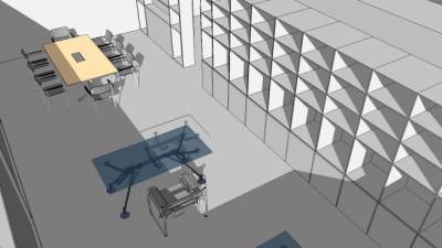 现代家居空间SU模型下载_sketchup草图大师SKP模型